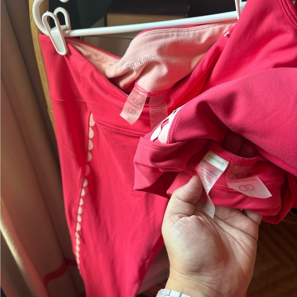 CALIA by Carrie Underwood Paradise Pink Scallop Essential Complete Set - Picture 7 of 7